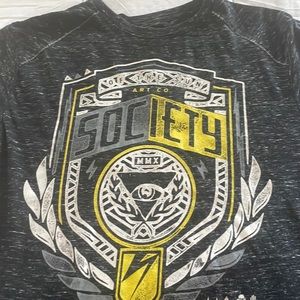 Mens small buckle brand-society